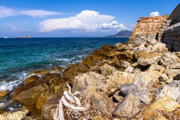 nature around the elba island
