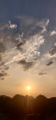 Obraz premium sunset in the sky
