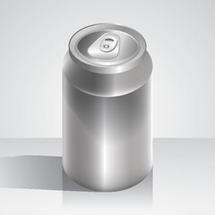 blank soda can