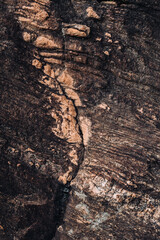 Rock texture with light waves