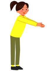 シニア体操のインストラクター