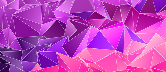 Fototapeta premium Abstract Low-Poly background. triangulated texture. Design 3d. Polygonal geometrical pattern. Triangular modern style