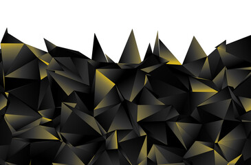Abstract Low-Poly background. triangulated texture. Design 3d. Polygonal geometrical pattern. Triangular modern style