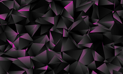 Obraz premium Abstract Low-Poly background. triangulated texture. Design 3d. Polygonal geometrical pattern. Triangular modern style