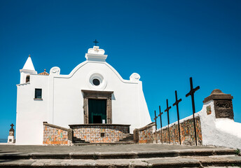 Soccorso church, Ischia island.