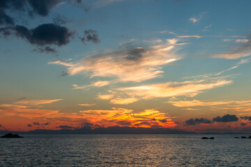 nature around the elba island