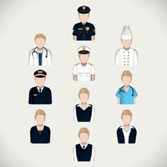 collection of people and occupation