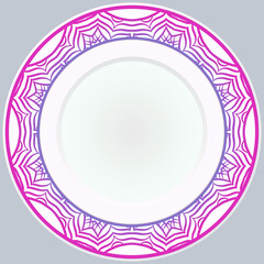  Decorative Vector Elements. Oriental Pattern. Indian, Moroccan, Mystic, Ottoman Motifs. Anti-Stress Therapy Pattern