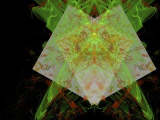 Imaginatory fractal background Image