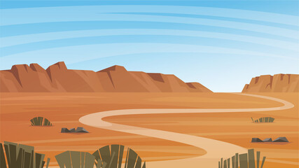 Grand Canyon desert landscape.