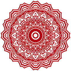 Floral mandala design. Wedding invitation, thank you card, save card, baby shower. Vector illustration