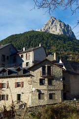 Sallent de Gallego in Pyrenees