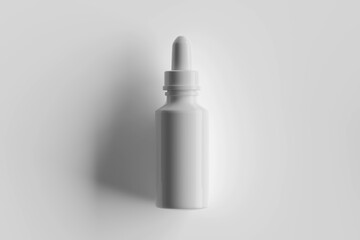 Bottle cosmetic mock up - 3d rendering