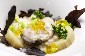 Rice with oyster