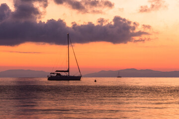 Fototapeta premium cities and coasts of elba island