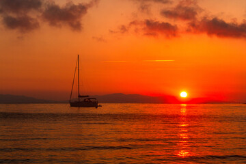 Fototapeta premium cities and coasts of elba island