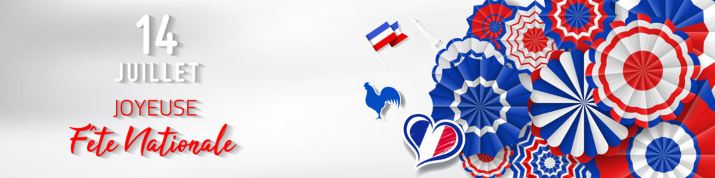 14 Juillet - F&ecirc;te Nationale. 14 juillet en France - f&ecirc;te nationale