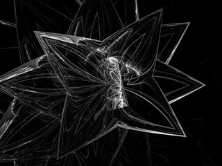 Imaginatory fractal background Image