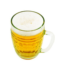 Cold beer glass