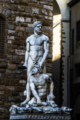 Fototapeta premium streets and houses of florence