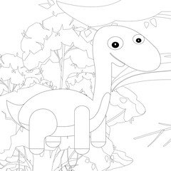 Adult coloring page,book a cute isolated dog,image for relaxing.Zen art style illustration.
