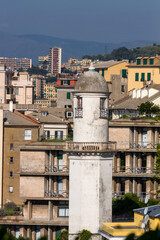 Fototapeta na wymiar streets and houses of Genova