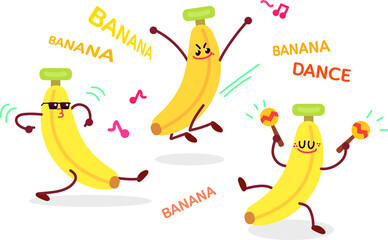 춤추는 바나나 캐릭터