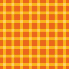 Seamless pattern with orange chequered design