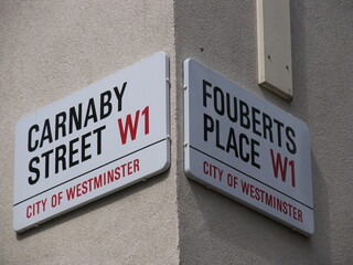 London, UK, Carnaby street in Soho district