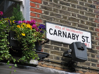 London, UK, Carnaby street in Soho district