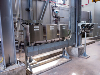 Local control panel stainless type in power plant for connection between filed instrument and control systems.