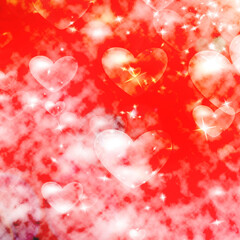 Obraz premium abstract romantic background