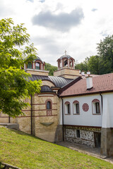 Fototapeta na wymiar Divotino Monastery of Holy Trinity at Lyulin Mountain, Bulgaria