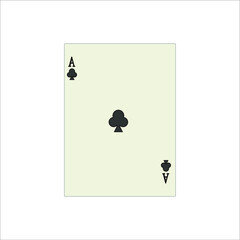playing card. illustration for web and mobile design.