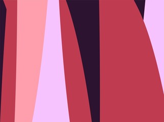 Beautiful of Colorful Art Pink and Red, Abstract Modern Shape. Image for Background or Wallpaper