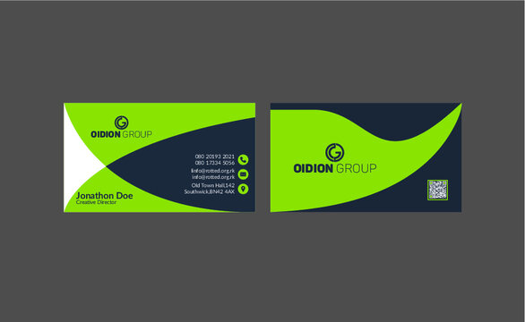 Business card  design template