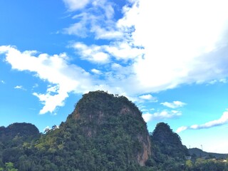 landscape with clouds