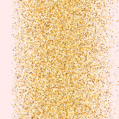 Golden Circle Glamour Pink Background. Happy Glow 