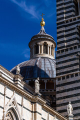 Fototapeta premium Streets, Sculptures and Buildings in Florence