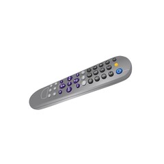 cool TV remote illustration