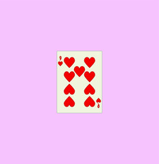 playing card. illustration for web and mobile design.