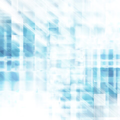 Obraz premium blue background of glossy squares