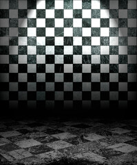 Check Grunge Room