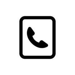 Phone book icon