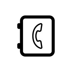 Phone book icon