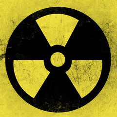 Fototapeta premium radioactivity symbol