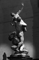 Fototapeta na wymiar Sculptures in Italy