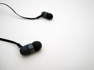 headphones earphone close up