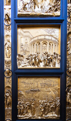 florence streets and sculptures