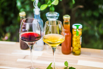 wine and wine